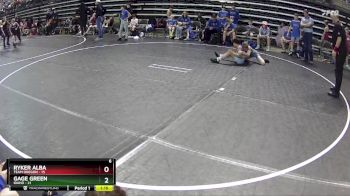 85 lbs Finals (8 Team) - Ryker Alba, Team Oregon vs Gage Green, Idaho