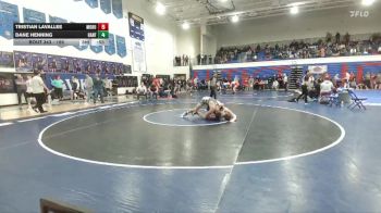 120 lbs Champ. Round 1 - Kooper Bugner, Lewiston vs Alison McDermott, Timberlake