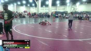132 lbs Round 7 (10 Team) - Bradlee Ellis, Team Fuzzy Bees vs Jordan Blomberg, Celtic Wrestling Club