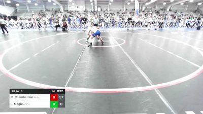 150 lbs Rr Rnd 3 - Mason Chamberlain, PA Alliance Black vs Liam Magni, Anchor Wrestling Club