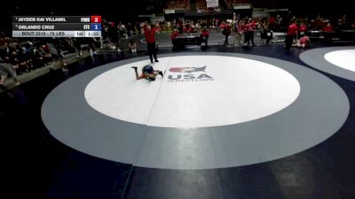 75 lbs 1st Place Match - Jayden Kai Villamil, Poway Wrestling vs Orlando Cruz, SilvaBack Training Center