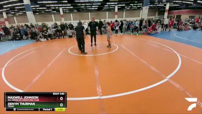 79-81 lbs Round 1 - Denym Thurman, Texas vs Maxwell Johnson, All American Wrestling Club