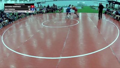 207 lbs Katianna Martinez, California Blue vs Mia Cienega, Washington