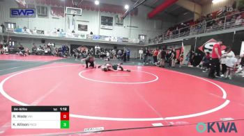 84-92 lbs Semifinal - Ryker Wade, Viking Wrestling Club vs Kameryn Allison, Pocola Youth Wrestling