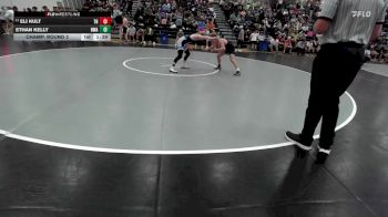 132 lbs Champ. Round 2 - Eli Kult, The Hideout vs Ethan Kelly, Hooligan Wrestling Academy