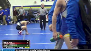 132 lbs Quarterfinal - Cadyn Wild, Assumption, Davenport vs Brady Patterson, Benton Community