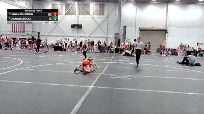 60-64 lbs Cons. Semi - Charlie Boula, EP Rattlers vs Logan Palermo, New England Gold