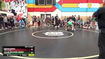 130 lbs Semifinal - Chloe Dallman-Janski, Kelly Walsh vs Aspyn Hikida, Greeley West