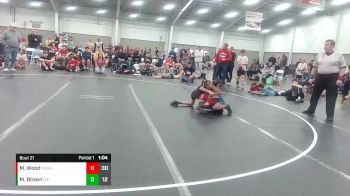 80 lbs Round 5 (10 Team) - Micah Brown, Diamond Fish vs Mason Wood, Machine Shed