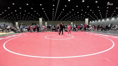 140 lbs Cons. Quarters - Nevaeh Dorsey, Midwest City Elite vs Isabella Ogdee, Primal Wrestling Academy