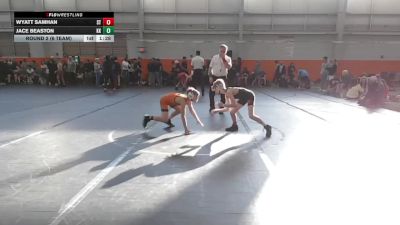 80 lbs Round 2 (6 Team) - Jace Beaston, Kardiac Kidz vs Wyatt Samhan, Stealth Training