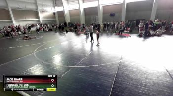 71 lbs Cons. Round 2 - Paulele Peters, LV Bear Wrestling Club (Spring vs Jace Sharp, Uintah Wrestling