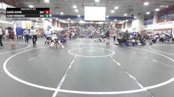 144 lbs Cons. Round 2 - David Gates, Mayfair vs Cash Wiemero, Royal