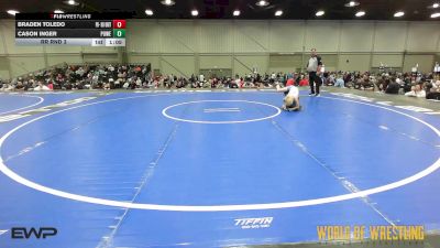 61 lbs Rr Rnd 3 - Braden Toledo, Potentially Dangerous vs Cason Inger, Powerhouse Gold 9U