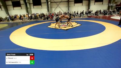 141 lbs Semifinal - Jack Bauer, Wilkes vs Adam Schaeublin, Trinity