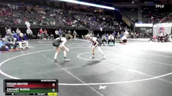 120 Class 4 lbs Quarterfinal - Hogan Benter, Hickman vs Zachary Bleess, Grain Valley