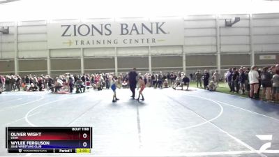 82 lbs Cons. Round 1 - Oliver Wight, Utah vs Wylee Ferguson, Juab Wrestling Club