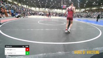 89 lbs Consi Of 4 - Randen Wright, Rollers Academy Of Wrestling vs Landyn Fincher, Team Xtreme