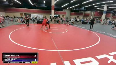 285 lbs Quarterfinal - Shane Trotter, KT 3 Style Wrestling Club vs Jacob Henry, 3F Wrestling