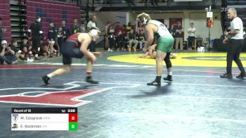 197 lbs Round Of 16 - Martin Cosgrove, Univ Of Pennsylvania vs Evan Bockman, Utah Valley