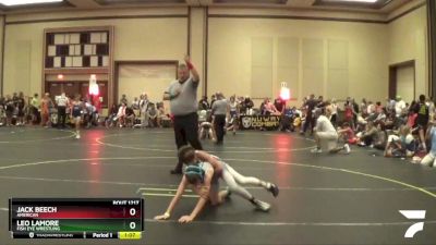 85 lbs Cons. Round 1 - Jack Beech, American vs Leo Lamore, Fish Eye Wrestling