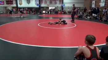 Bracket 17 lbs Quarterfinal - Callen Pieper, Fort Madison Wrestling Club vs Boyd Ebbing, Camp Point Youth Wrestling