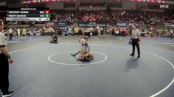 D 1 126 lbs Quarterfinal - Anthony Oubre, Holy Cross vs Rhett Nastasi, St. Paul`s