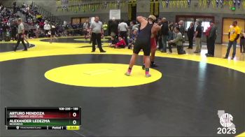 185 lbs 7th Place Match - Arturo Mendoza, Daniel Cormier Wrestling vs Alexander Ledezma, Richgrove