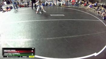 60 lbs Round 1 (4 Team) - Chattan Campbell, Kansas Mamba vs Brooks Berg, South Dakota Thunder