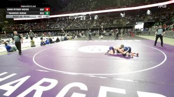 Champ. Round 1 - John Ryder Weiss, Hot Springs vs Maddux Risse, Bennett County