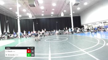 153 lbs Rr Rnd 2 - Christopher Staub, Hatboro-Horsham Wrestling Club vs Mason Simonds, St. Mary's Ryken