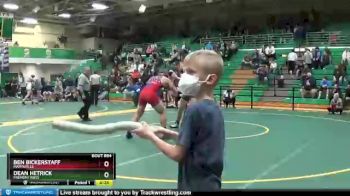 190 lbs 5th Place Match - Ben Bickerstaff, MARYSVILLE vs Dean Hetrick, FREMONT ROSS