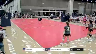 Platform vs Core Volleyball - 2022 JVA World Challenge presented by Nike - Expo Only