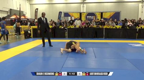 Albert Ohm Nevalasca Venzon vs Shaun E Richmond 2024 World IBJJF Jiu-Jitsu No-Gi Championship