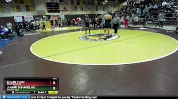 170 lbs Cons. Round 4 - Logan Todd, Arroyo Grande vs Junior Bumanglag, Granite Hills