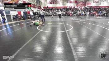 150 lbs Prelim - Dominic Andrini, Junipero Serra vs Tobias Chyu, Leigh