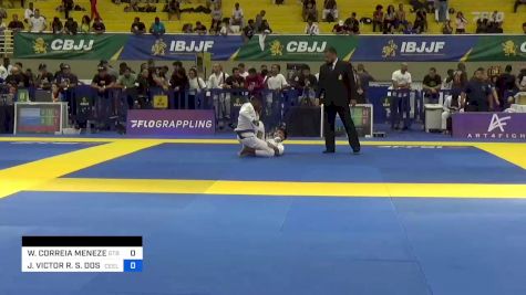 WAGNER CORREIA MENEZES vs GABRIEL NASCIMENTO DA SILVA 2023 Brasileiro Jiu-Jitsu IBJJF