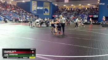 106 lbs Champ. Round 1 - Frankie Patti, Bergen Catholic vs Luke Johnston, Howell