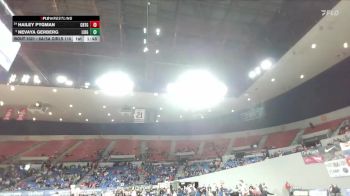 6A/5A Girls 110 Champ. Round 1 - Nevaya Gerberg, Liberty Girls vs Hailey Pygman, Crater Girls