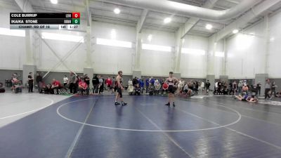 106 lbs Cons. Sub-quarters - Cole Burrup, Lehi vs Ikaika Stone, Bonneville