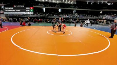 6A 113 lbs Champ. Round 1 - Alexander Tapia, El Paso Franklin vs Taeo Wall, Converse Judson