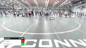 113 lbs Consi Of 32 #1 - Arya Vyas, SC vs Quinton Carroll, MS