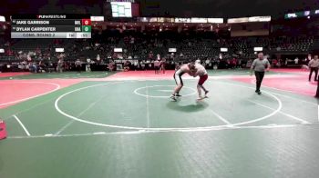 249 lbs Cons. Round 2 - Dylan Carpenter, Unattached vs Jake Garrison, MVL1