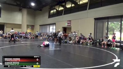 108 lbs Round 1 (6 Team) - Brooks Morris, Alabama Elite Gold vs Karson Rozas, Morris Fitness #2