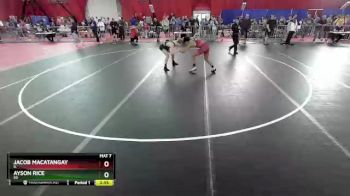 132 lbs Champ. Round 1 - Jacob Macatangay, IL vs Ayson Rice, SD