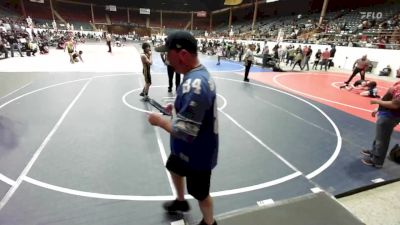 114 lbs Rr Rnd 1 - Isaac Baca, West Mesa Jr WC vs Aj Eden, Top Fuelers WC