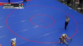 96 lbs Quarterfinal - Porter Kerr, Newport vs Walker Hoffman, Downingtown West