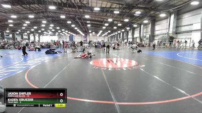 64 lbs Rd# 10- 4:00pm Saturday Final Pool - Jaxon Shifler, Maryland BLACK vs Kaden Kruezer, Team BAM