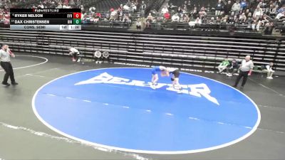 6A 120 lbs Cons. Semi - Ryker Nelson, Syracuse vs Dax Christensen, Bingham