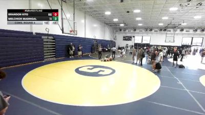 144 lbs Cons. Round 4 - Brandon Kito, Rowland High School vs Melchior Madrigal, Team Credo